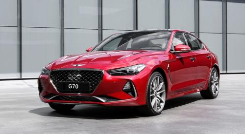 Седан Genesis G70 получит новый 2,5-литровый двигатель