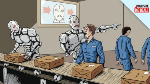 К 2025 году роботы займут более половины рабочих мест людей