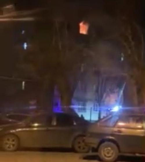 Пожар в Дзержинском районе Волгограда один человек пострадал